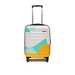 YAYAVAR Mexico Textured Polycarbonate Hard-Sided Luggage Bag | Large Check-in Trolley with 4 Spinner Wheels, Number Lock, Scratch Resistant, Water Resistant