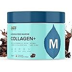MyFitFuel Hydrolyzed Beauty Marine Collagen Peptides (100gm, Chocolate) with Biotin, Hyaluronic Acid, Zinc, Vitamin C & Glucosamine | For Skin, Hair, Nails & Joints