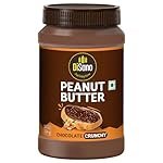 DiSano Chocolate Peanut Butter Crunchy, 924g, 23g Protein & 6.4g Dietary Fibre, Tasty & Healthy Chocolate Spread for Breakfast & Snacks, Made with Premium Roasted Peanuts, Zero Cholesterol & Trans Fat