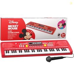 Lifelong Disney Mickey Electronic Piano Keyboard - 61 Keys | Mic & One