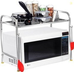 FORTUNE BLU Containers Kitchen Rack Kitchen Microwave Shelf Micro...mo