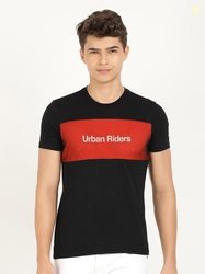 Lee Colourblocked Cotton T-Shirt