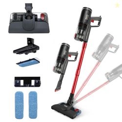 Inalsa Vacuum Cleaner with Mop for Floor Cleaning|900 W Motor with Str