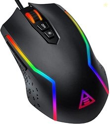 EKSA EM100 Gaming Mouse Wired Ergonomic Gaming Mice with 7 Programmabl