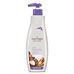 Santoor Perfumed Body Lotion For Extra Moisturising| With Sandalwood Extracts, Shea Butter & Glycerin| For Anti-aging & Even Skin Tone| Non-Greasy Lotion For Dry Skin| 400ml