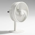 FLOW Rechargeable High-Speed Cordless Table Fan with Mood Light & Remote Control for Home, Office, BLDC Motor, 6000mAh Battery, 17+ Hrs, 150Â° Oscillation, 4 Modes, Vanilla, Made in India