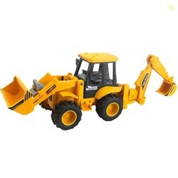 PLUSPOINT Excavator Toy Construction Realistic Engineer Vehicle Fricti