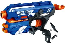 Gooyo Blaze Storm Toy Gun with 5 Foam Bullets & 5 Suction Dart Bullets