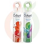 Odonil Room Air Freshener Spray – 440ml Combo (Pack of 2, 220ml each) | Floral Bliss & Jasmine Fresh | Nature Inspired Fragrance for Bathroom, Living room & Office | Long Lasting Fragrance