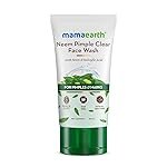 Mamaearth Neem Pimple Clear Face Wash with Neem & Salicylic Acid | Fights Pimples, Reduces Marks & Purifies Skin | Gently Cleanses & Controls Excess Oil | For All Skin Types | 150 ml