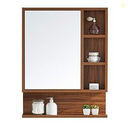 MAMTA Decoration Engineered Wood Wall Mount Dressing Table Mirror with