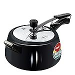 Pigeon by Stovekraft 5 Litre Special Plus Hard Anodised Inner Lid Induction Base Pressure Cooker (Black) BIS Certified, 220 Watts