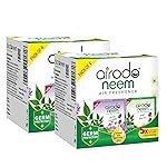 AIRODO Neem Bathroom Air Freshener Assorted Blocks|Mixed Fragrance|30 Days Long Lasting (8 x 50g)