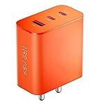 CMF 65W GaN Charger Adapter Super Fast Charging Compatible with Nothing Phone 3, 3a,2a / CMF Phone 1/2 Pro, iPhone 15,16,17,Samsung S25,S24, Pixel, Orange