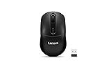 Lenovo 210 Wireless USB A Compact Mouse,1600 DPI Optical Sensor, 2.4GHz Wireless Nano USB, 10m Range, 3Yr Warranty, 3-Button(Left,Right,Scroll) Upto 3M Left/Right clicks, 1Yr Battery, GY51U02463