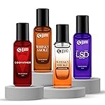 Beardo The Rebel Blend- Whisky Smoke,LSD,Whisky Smoke Firebomb & GodFather Perfume for Men (20ml x 4) | Long Lasting Fragrance | Long Lasting Perfume for Men | Gift for Men | Gift for Friend