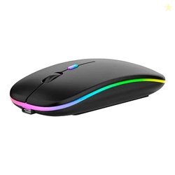 Glassology 2.4GHz Wireless + Bluetooth Mouse, Multi-Device Dual Mode S