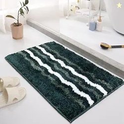 Luxe Home Bath Mat Belgium - 38x58 cm - Bathroom Mat - Green- Super So
