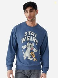 The Souled Store Men Oversized Sweatshirt