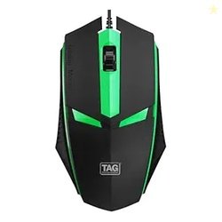 TAG EVE Wired Mouse with 3 Buttons, High Precision, 1000 DPI Optical S