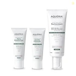Aqueria Travel Kit for Acne Prone, Oily, Combination Skin | Oil Contro