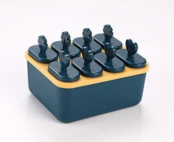 Zollyss Popsicle Molds Sets 8 Ice Pop Makers Reusable Ice Cream Mold-D