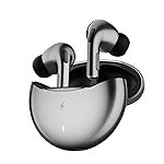 Fire-Boltt Aero TWS Earbuds Custom EQ, Wireless Bluetooth 5.4, Music & App Support, 50H Playtime, Fast Charging Case, 50ms Low Latency for Gaming, Touch Controls, IPX4 Waterproof, Clear Calls – D Grey