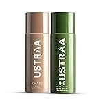 USTRAA Khaki Deodorant Body Spray For Men – 150ml | Rusty, Manly, Long-Lasting Fragrance | & O.G Deodorant Body Spray For Men – 150 ml | Strong Passionate Fragrance