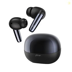 pTron Zenbuds Ultima in-Ear ANC Earbuds, 35dB Quietsound ANC, 4 Quadpr