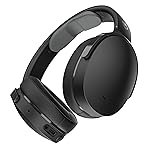 Skullcandy Hesh ANC Wireless Bluetooth Over-Ear Headphones with Mic, Active Noise Cancellation, 40mm Drivers, 22Hr Battery + Rapid Charge, Foldable Noise Cancelling Headphones â Black