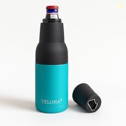 YELONA Frosty Beer Bottle/Can Cooler Insulated Stainless Steel with Bo