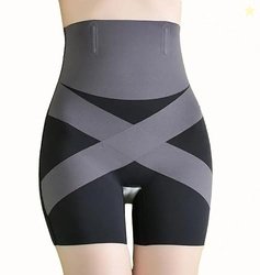 DClub Women's Figure-Shaping Bodice Pants with Leg Shapewear High Wais