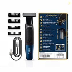 MENHOOD ProBlade 3-in-1 Hybrid Trimmer Shaver for Men Trim Style Shave