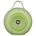 ZEBRONICS Sound POD 30 Portable Bluetooth Speaker, 12 Watts, Upto 8 Hours Playback, Passive Radiator, BTv5.3 | mSD | TWS | Splash Proof, RGB LED, Carry Handle, Deep Bass (Green)