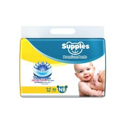 Amazon Brand - Supples Premium Diaper Pants | for Newborn Babies | 80
