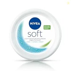 NIVEA Soft Light Moisturizer For Face, Hand & Body, Instant Hydration,