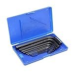 RAMEX Allen Key Set, Allen Key Set Tools Kit, 9pc Hex Allen Key Set In Plastic Box Packet Size Allen Key Set Allen Keys