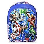 RBRN 3d School Bag For Boys And Girls Cartoon Printed Waterproof Backpack Bag Ideal For Small Kids Bag UKG Nursery 1st Class Girls School Bags 5-7 years 15 Inches