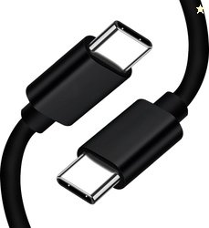 MAK USB Type C Cable 2 A 1 m 25W Super Fast Charging PD Type C to...mo