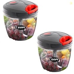 gopi RG8 - Mahabali Combo Vegetable & Fruit Chopper (2 chopper)