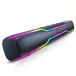 CrossBeats Blaze B50 (2026) Bluetooth 50W Soundbar Gaming RGB Light, A