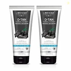 L'avenour D-Tan Charcoal Face Wash For Men & Women | For Deep Detox, R