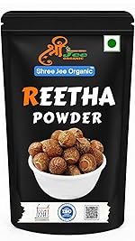 Pure Reetha Powder 100g | Natural Soapnut Herbal Powder for Hair Wash, Hair Care, Scalp Cleaning & DIY Hair Masks