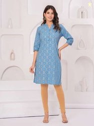 HERE&NOW Women Printed Straight Kurta
