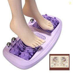 Homava Portable Double Foot Massage Roller, Three Massage Techniques f