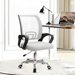 Mesh Mid Back Office/Study/Computer/Revolving/Desk Chair for Work from