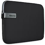 Sounce Protective Laptop Bag Sleeve fits Upto 15.6″ Wrinkle Free, Padded, Water Resistant Light Neoprene case Cover Pouch, Compatible for All Notebooks Such as Mac Book Pro (15.6 inch)