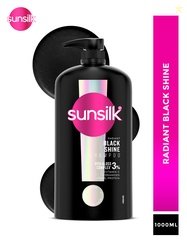 Sunsilk Radiant Black Shine Shampoo - 1 L