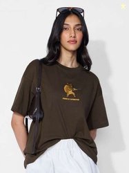 The Souled Store Printed Pure Cotton T-shirt