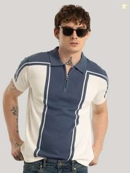 Snitch Colourblocked Polo T-Shirts